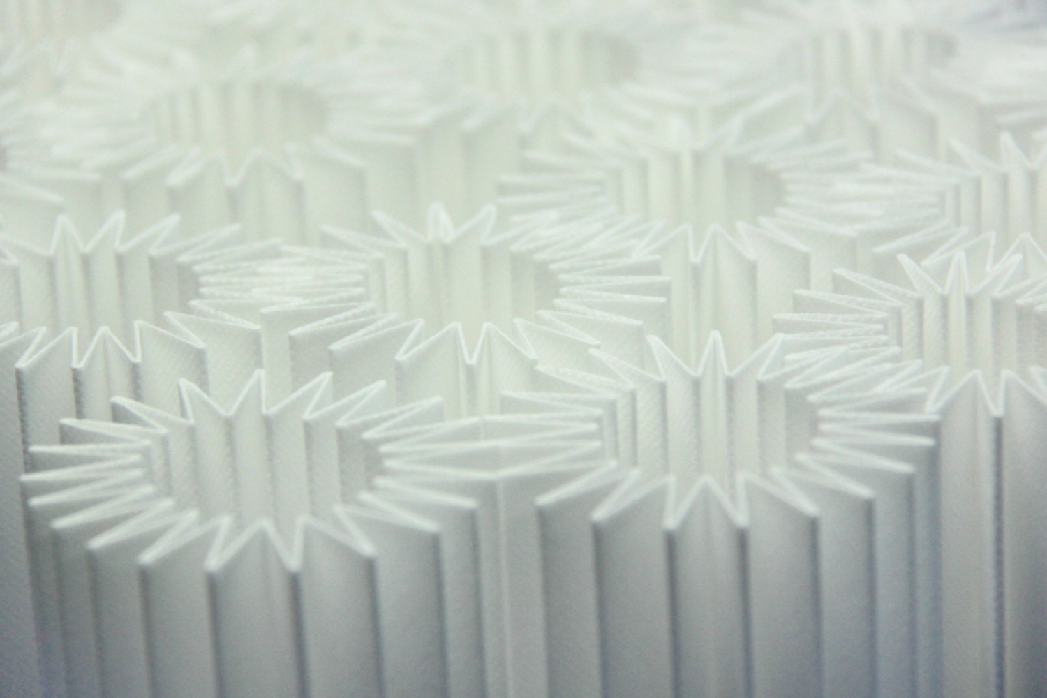 pliesierter Vliesstoff